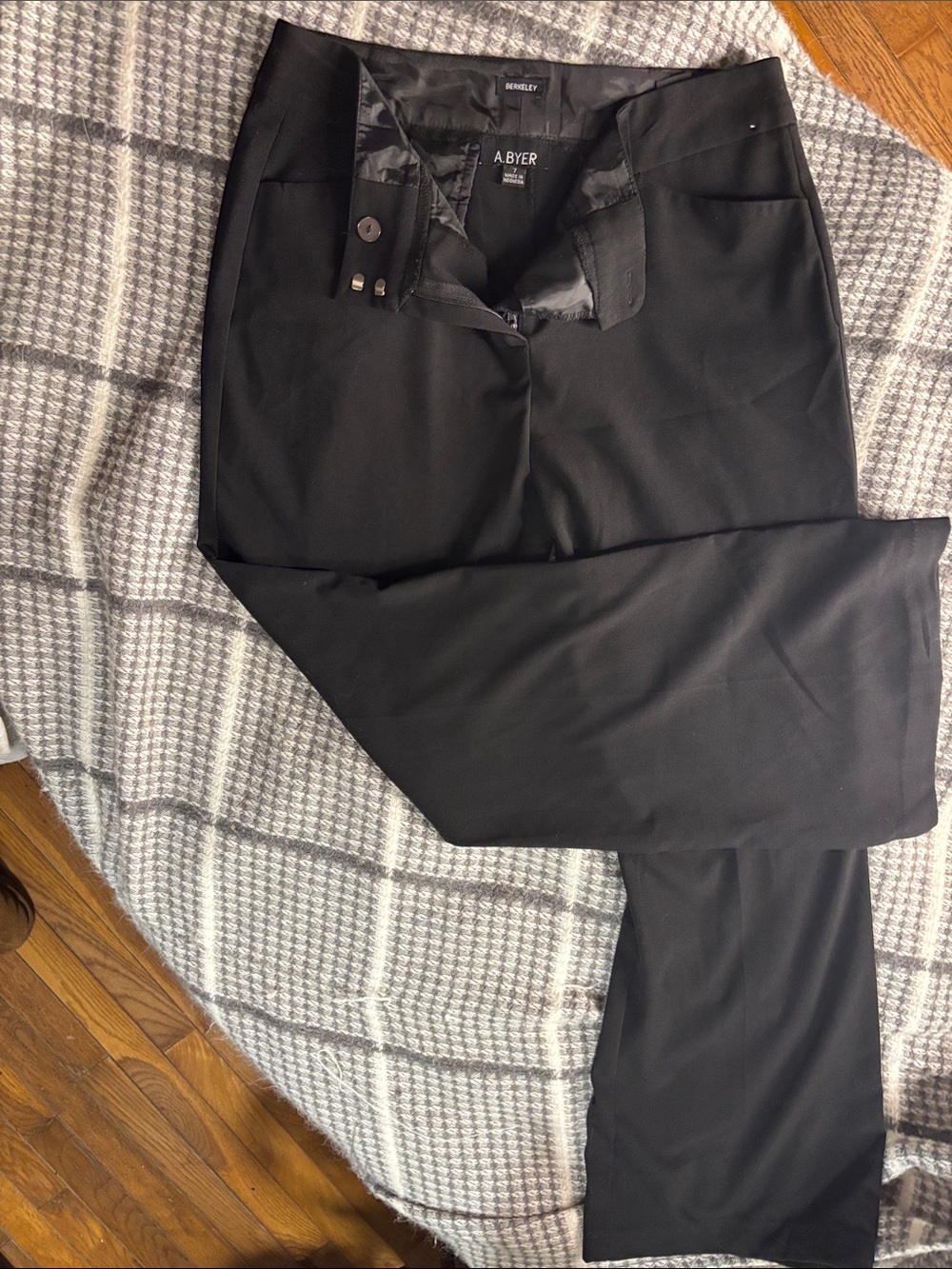 A. Byer Black Women's Dress Trousers